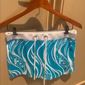Lilly Pulitzer Terry cloth Riptide skirt NWT
